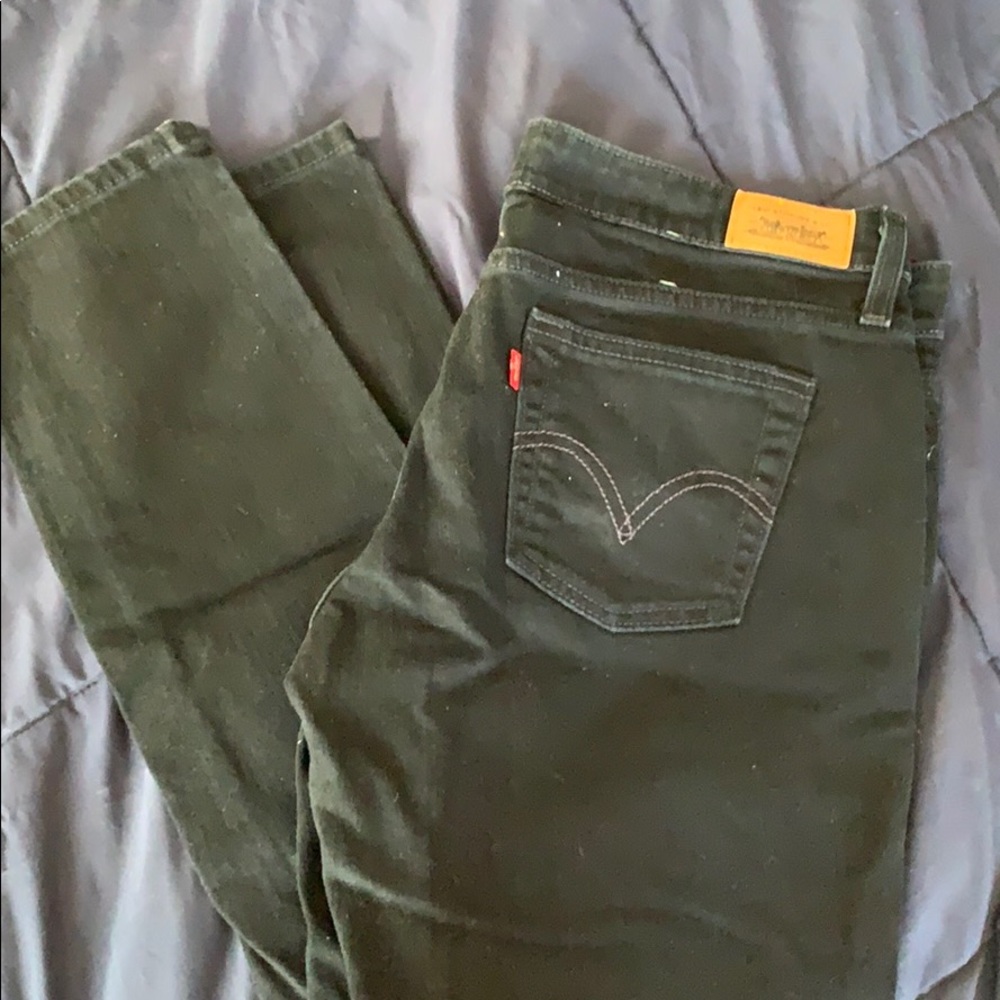Low Skinny Levi’s 545 Black